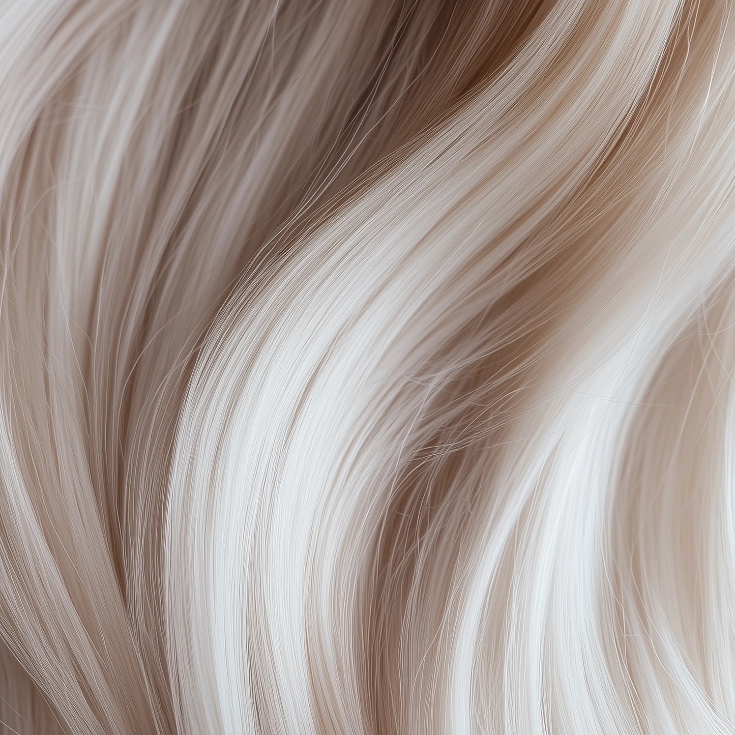 Luxurious Invisible Weft Extensions - Iced Blonde / Color: 60A