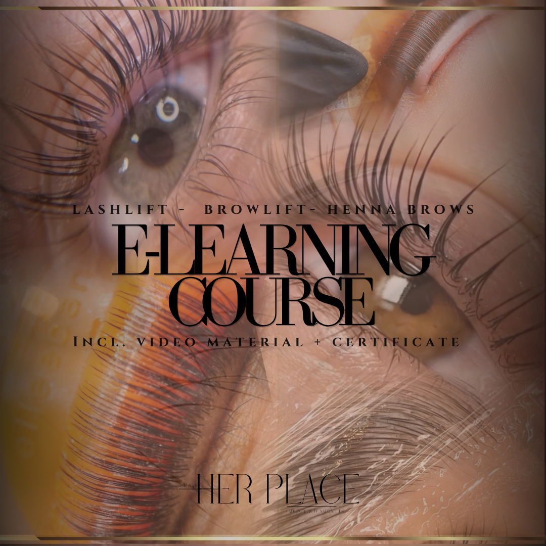 E-Learning Course| Lash-& Browlifting inkl. Henna Brows