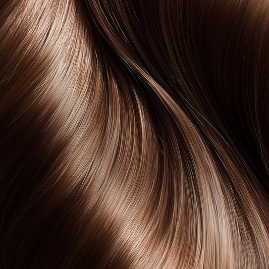 Luxurious Invisible Weft Extensions - Espresso Macchiato / Color: 8